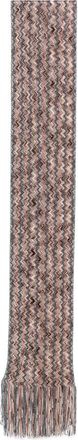 Missoni Zigzag-knit Fringed Scarf