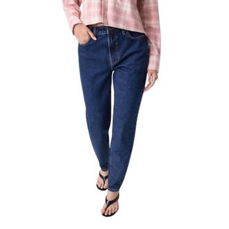 Guess Jeans, Dames, Blauw, W25, Katoen, G06 Mom Jeans