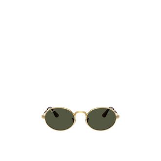 Ray-Ban Oval Whole Circle Zonnebril - Heren - Zonnebrillen - Geel - 54 MM - Accessoires
