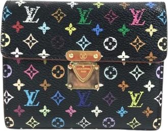 Louis Vuitton Pre-owned Canvas Portemonnee - Dames - Vintage Accessoires - Veelkleurig - ONE Size - Vintage