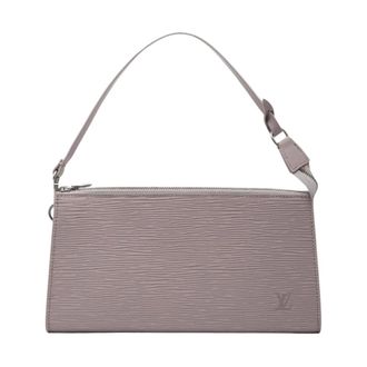 Louis Vuitton Pre-owned Shoulder Bags, female, Purple, Size: ONE SIZE Pre-owned Vintage Epi Leather Shoulder Bag