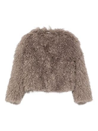 Tagliatore Natural Cropped Jacket