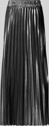 Only Ausgestellter Plissee-Rock mit elastischem Bund Modell LYON in Black, Größe XS