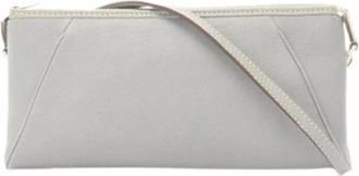 Ferragamo Pre-owned Shoulder Bag - Dames - Vintage Schoudertas - Blauw - ONE Size - Leer - Vintage