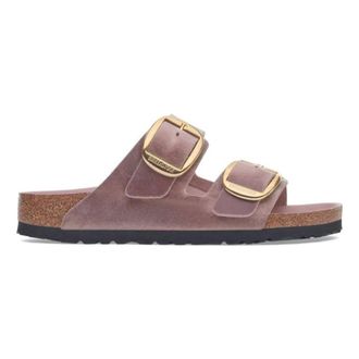 Birkenstock Dames, Schoenen, Paars, Maat: 36 EU Leer