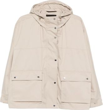 Moorer Maryana Hooded Pocket Jacket