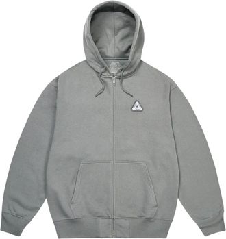 Palace Sofar Zip Hoodie Slate P29HD034