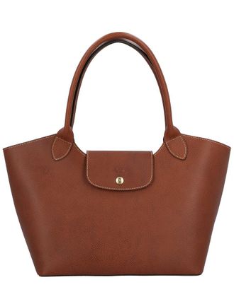 Longchamp &Eacute;pure Leather Tote