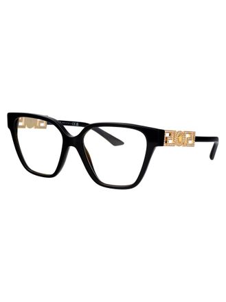Versace 0VE3358B Black Acetate Eyeglasses - Black