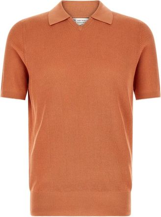 Brunello Cucinelli Hombre, Camisetas, Naranja, Talla: 2XL