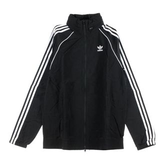 adidas Windbreaker Jacket - Heren - Sportshirts - Zwart - XL - Polyester - Fitness