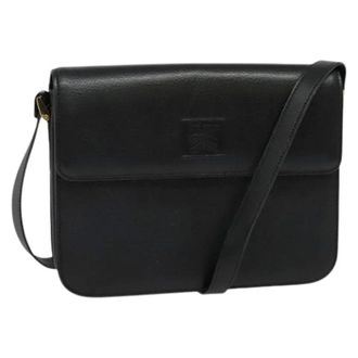 Burberry Pre-owned Cross Body Bags, female, Black, Size: ONE SIZE Pre-owned Vintage Shoulder Bag