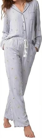 PJ Salvage Build Me Up Buttercup Pajama Set In Ivory
