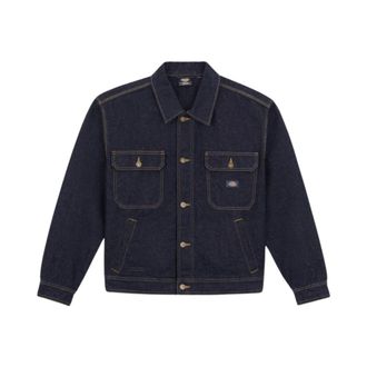Dickies Heren, Jassen, Blauw, Maat: L Denim