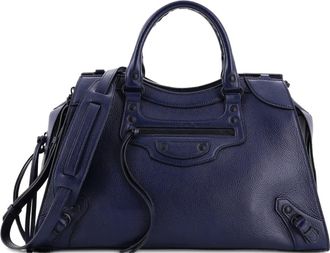 Balenciaga Neo Classic City Bag Leather Medium tote bag - Blauw