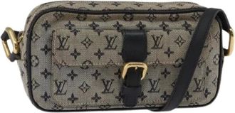 Louis Vuitton Pre-owned Cross Body Bags, female, Blue, Size: ONE SIZE Pre-owned Vintage Canvas Cross Body Bag