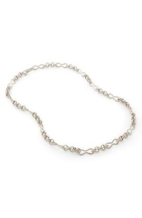 Monica Vinader Heritage Link Chain Necklace in Silver at Nordstrom Rack