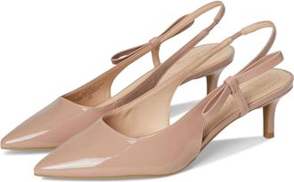 Bandolino Womens Bandolino Alilac Pump Pink Faux Leather Stiletto Heel HAWK2422