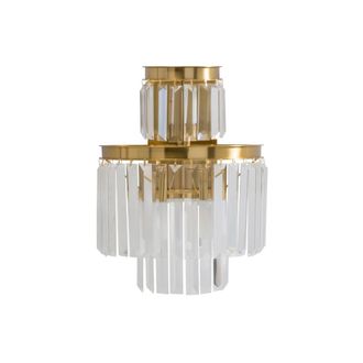 Signature Aplique de metal dorado