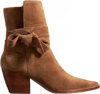 Matisse Footwear Womens Colton Bow Ankle Boots In Brown