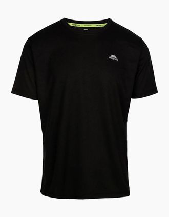 Trespass Mens Trespass Mens Landford Active Top - Black - Size: 36