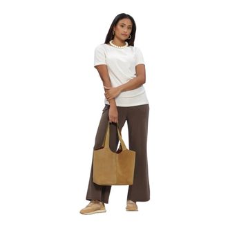 MY ESSENTIAL WARDROBE Mwhelle Assymetric TEE - Dames - Tops - Wit - Maat: S