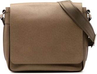 Louis Vuitton 2013 Taiga Roman PM crossbody bag - Bruin