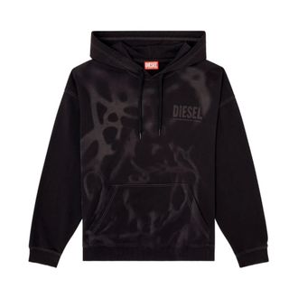 Diesel S-Boxt Hoodie - Sweatshirts & Hoodies - Hombre - Negro - S