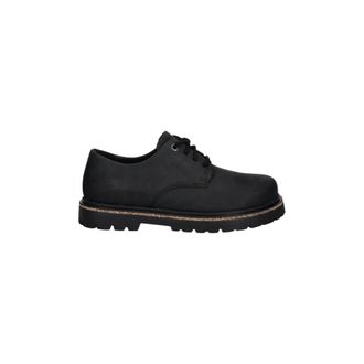 Birkenstock Highwood Lace Low - Dames - Schoenen - Zwart - Maat: 38 EU Leer