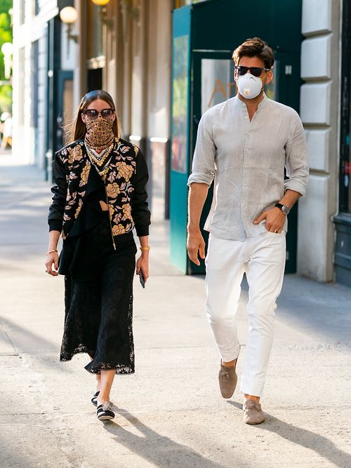 olivia palermo and johannes hubel, dating with masks, Love in Lockdown: How coronavirus impacted dating, COVID-19, online dating during coronavirus