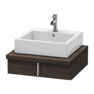 Duravit Duravit Vero M&oacute;dulo De Lavabo Para Consola, 6560, 1 Caj&oacute;n, 600 Mm, Color (frente/cuerpo): Decoraci&oacute;n Casta&ntilde;o Oscuro - Ve656005353