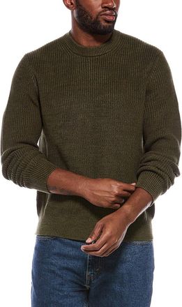 Madewell Marled Shaker Stitch Crewneck Sweater