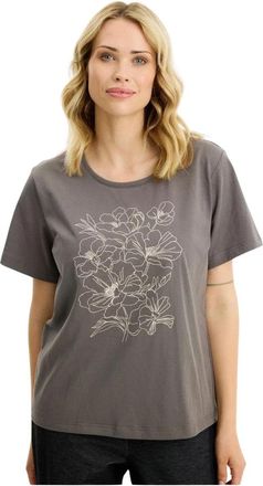 In Front T-shirts - Dames - T-shirts - Grijs - M - Tops