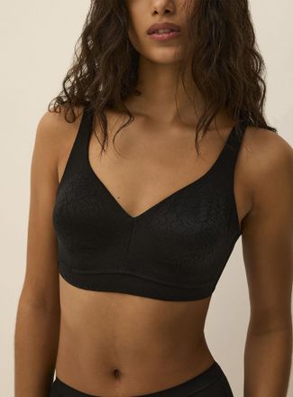 Wacoal Womens Openwork details wireless bra