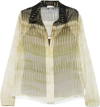 Liu Jo Blusa con stampa - Verde
