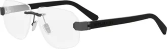Bulgari Accessoires, unisex, Zwart, ONE Size, Bv 50058U Optisch Montuur