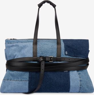 Moschino Borsa da viaggio Moschino Tie Me - Blu