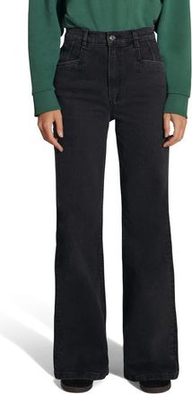Favorite Daughter The Jordie Super High Waist Wide Leg Jeans in Boulder at Nordstrom, Size 33