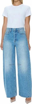 Pistola Denim Sydney Wide Leg Jeans In Hazy