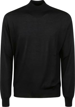 Alpha Industries turtleneck wool sweater - Blue