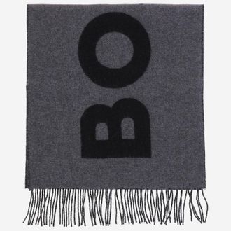 HUGO BOSS wollen sjaal met logo