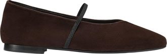 Margaux Eyewear The Phoebe Flats in Espresso Suede at Nordstrom, Size 42.5