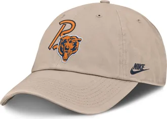 Nike Chicago Bears Rewind Club Nike Mens NFL Adjustable Hat in Brown | NF0205Y7QV-RCU