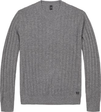 Wahts Mens Knitwear Mid Grey Melange / XXL