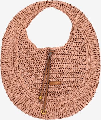 Gianni Chiarini Borsa crochet Nefeli blush
