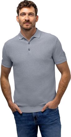 State of Art Blauw poloshirt State of Art Regular Fit korte mouw
