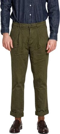 Mason's Pinces 22 Chino Broek - Heren - Chinos - Groen - XL - Katoen - Broeken