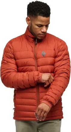 Black Diamond Access Down Jacket - Mens in Burnt Sienna at Nordstrom, Size X-Large