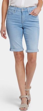 NYDJ Briella Roll Cuff Denim Shorts in Canary Beach at Nordstrom, Size 10