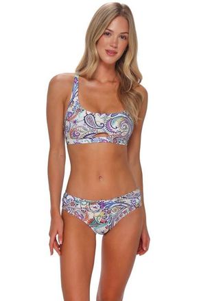 Sunsets Brandi Bralette Bikini Swimsuit Top in Tide Pool Twist at Nordstrom, Size 3X-Large
